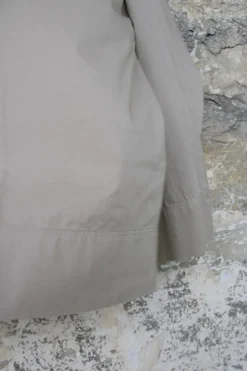 by basics Bluse 13024 im kastigen Schnitt in sand - Baumwolle & Elasthan