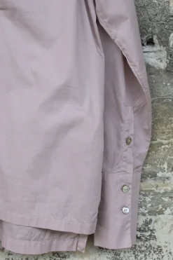 by basics Bluse im kastigen Schnitt 13014 in rosa - Baumwolle & Elasthan
