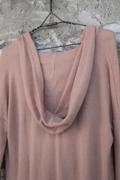 by basics Strickjacke 8009 im hellen apricot (nude) - reine, Öko Tex zertifizierte Merinowolle
