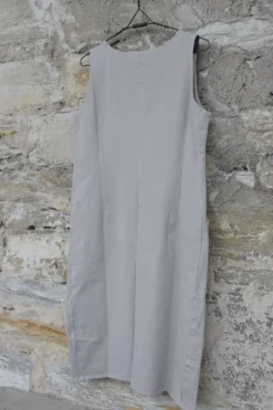 cocon commerz Privatsachen Kleid 2210309 EINKOMET in kiesel/hellgrau - Bicotton