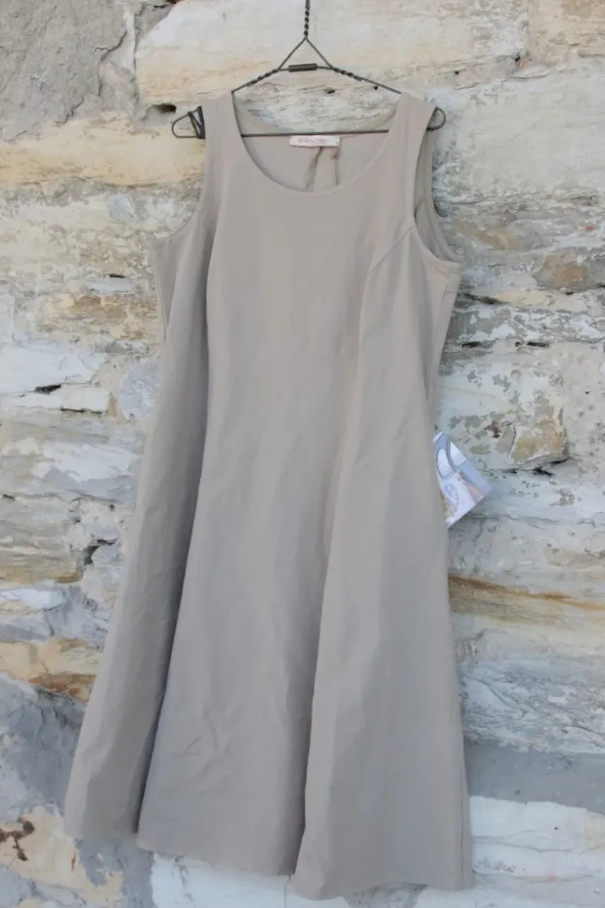 cocon commerz Privatsachen Kleid 2210308 MONETHESE in karton/hellbraun - Bicotton