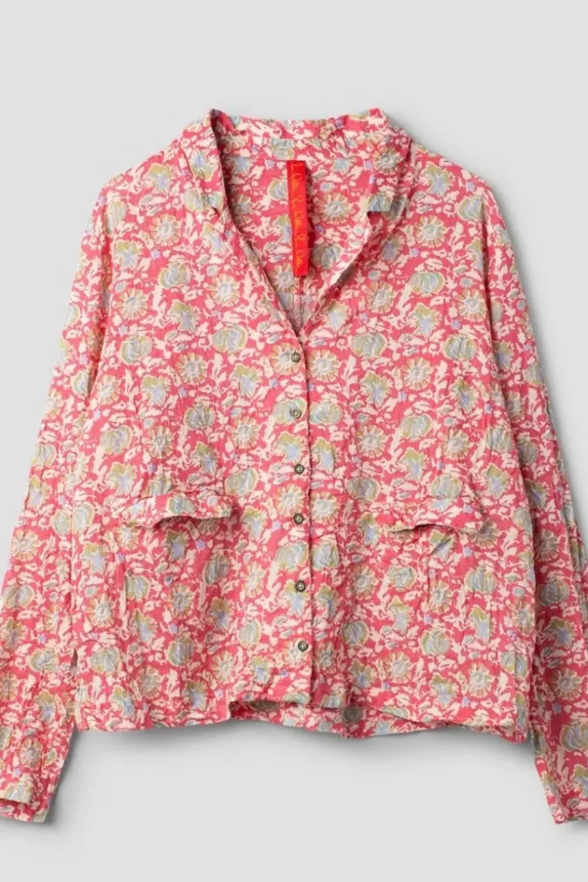 *Ewa i Walla Bluse 44118 CECILIA mit süßem flower print (original) - softer Voile