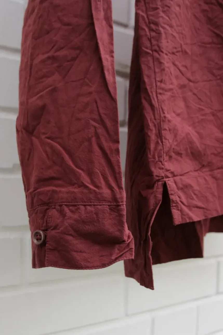*Ewa i Walla Bluse 44103 IRELA in burgunder rot (burgundy) - reine Knitterbaumwolle