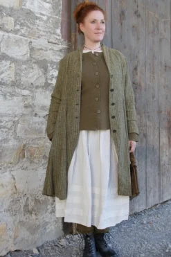 *Ewa i Walla Bluse 44103 IRELA in cremeweiß (cream) - reine Knitterbaumwolle