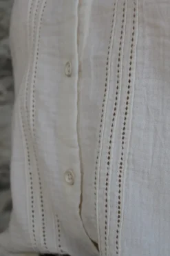*Ewa i Walla Bluse 44104 SIGYN in cremeweiß (cream) - softe Winterbaumwolle