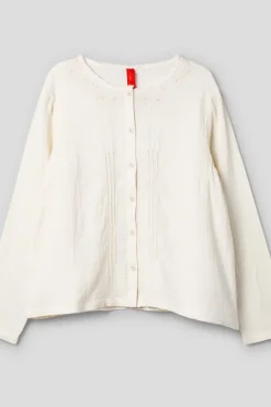 *Ewa i Walla Bluse 44104 SIGYN in cremeweiß (cream) - softe Winterbaumwolle