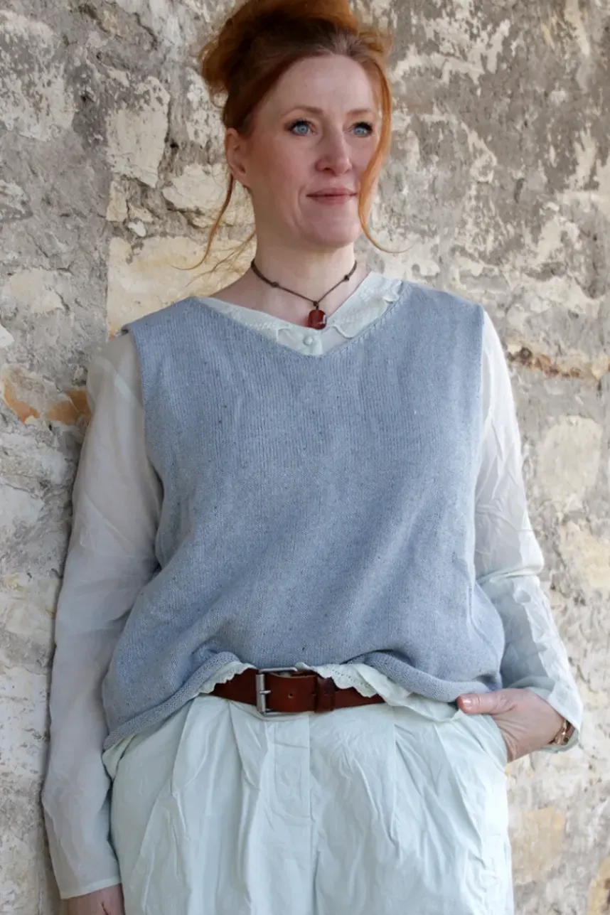 Ewa i Walla Bluse AGNA 44123 in zartem mint (soft jade) - Sushi Voile aus Baumwolle und Viskose