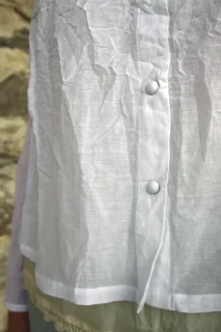 Ewa i Walla Bluse AGNA 44123 in weiß (white) - Sushi Voile aus Baumwolle und Viskose