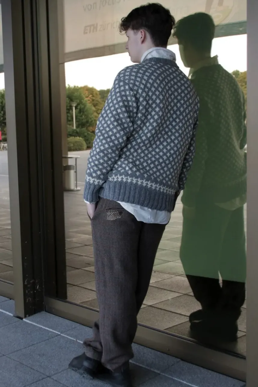 *Ewa i Walla Herren Hemd 10003 TORE in hellem creme (cream) - reine Knitterbaumwolle