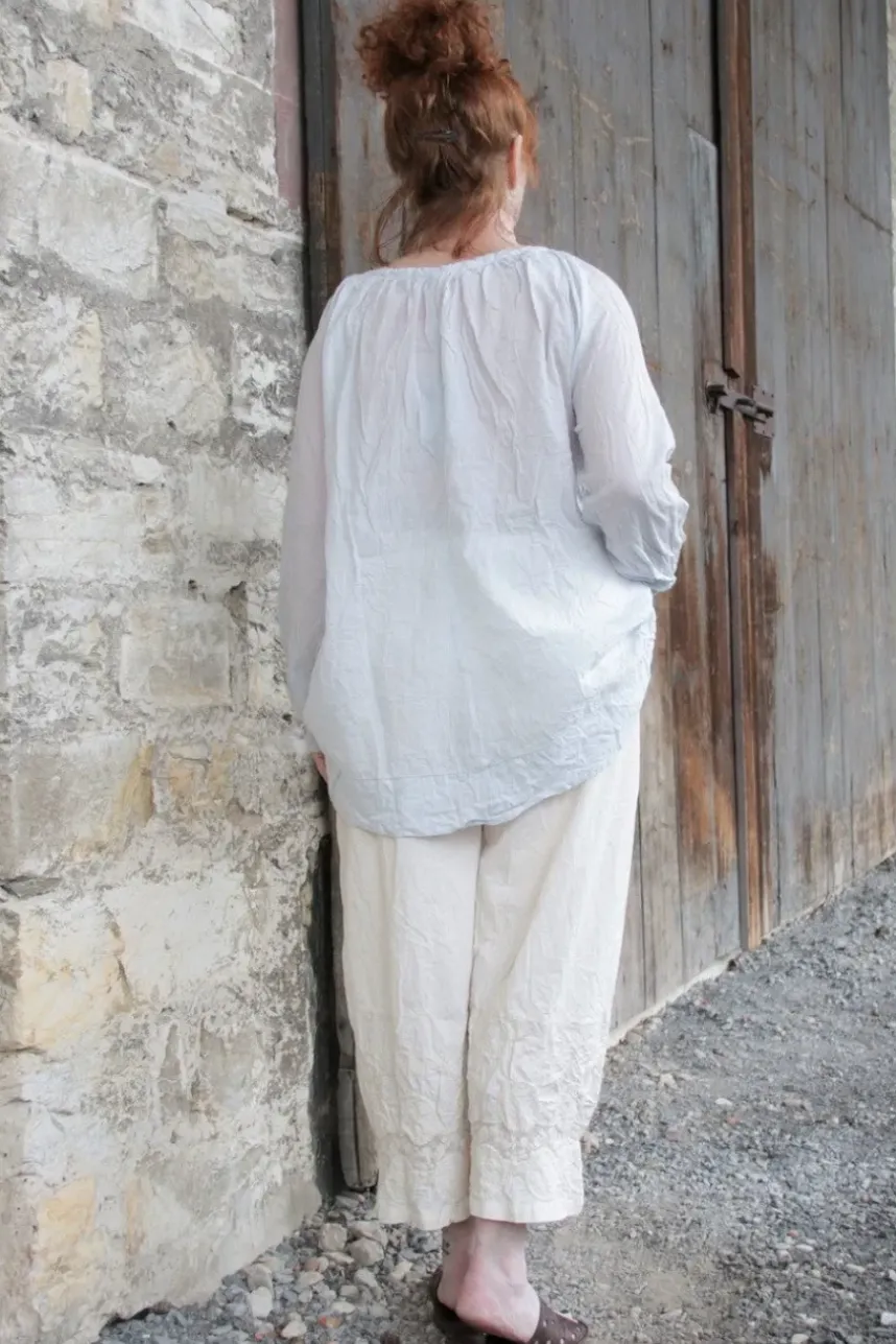 Ewa i Walla Hose 11396 AMINA in natur (cream) - reine Knitterbaumwolle
