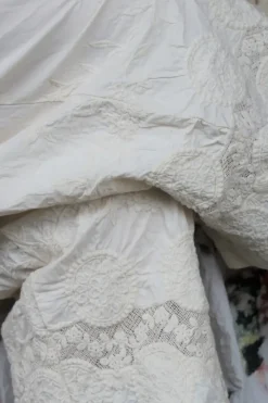 Ewa i Walla Hose 11396 AMINA in natur (cream) - reine Knitterbaumwolle
