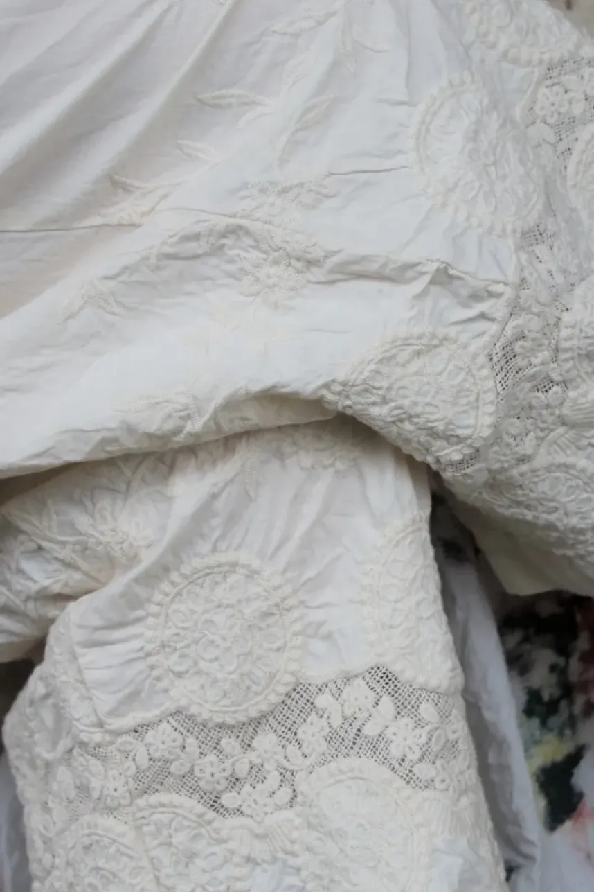 Ewa i Walla Hose 11396 AMINA in natur (cream) - reine Knitterbaumwolle