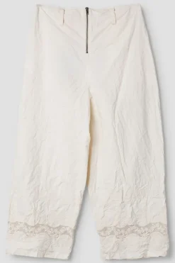 Ewa i Walla Hose 11396 AMINA in natur (cream) - reine Knitterbaumwolle