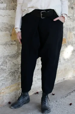 *Ewa i Walla Hose 11416 MAJVI in schwarz (black) - kuschelige Wolle & Baumwolle
