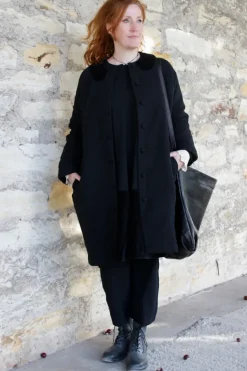 *Ewa i Walla Hose 11416 MAJVI in schwarz (black) - kuschelige Wolle & Baumwolle