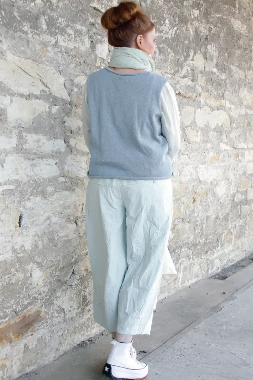 Ewa i Walla Hose BOTVI 11425 in softes mint (soft jade) - reine Knitterbaumwolle