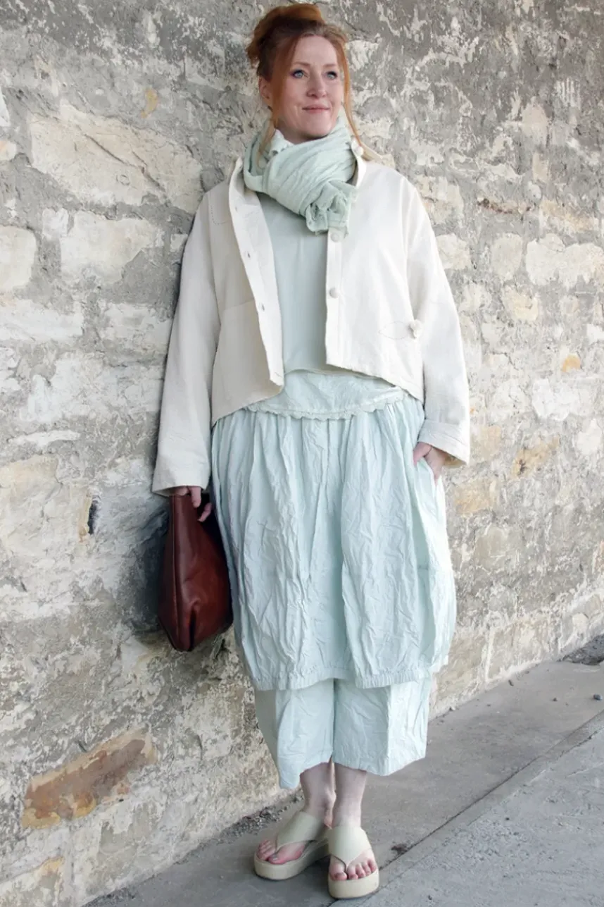 Ewa i Walla Hose BOTVI 11425 in softes mint (soft jade) - reine Knitterbaumwolle