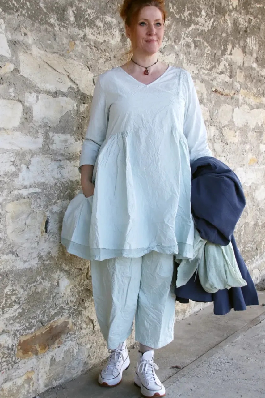 Ewa i Walla Hose BOTVI 11425 in softes mint (soft jade) - reine Knitterbaumwolle