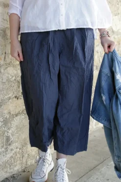 Ewa i Walla Hose BOTVI 11425 in blau (blue) - reine Knitterbaumwolle