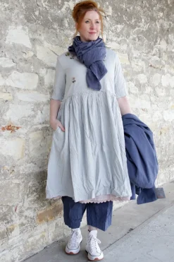 Ewa i Walla Hose BOTVI 11425 in blau (blue) - reine Knitterbaumwolle