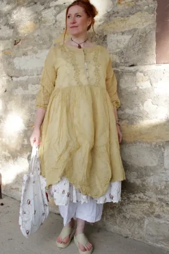 Ewa i Walla Hose BOTVI 11425 in weiß (white) - reine Knitterbaumwolle
