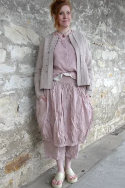 Ewa i Walla Hose BOTVI 11425 in rose (pale mauve) - reine Knitterbaumwolle