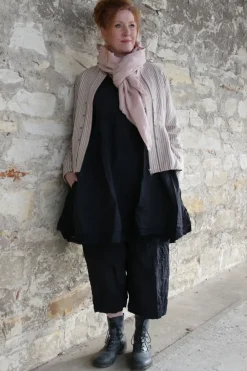 Ewa i Walla Hose BOTVI 11425 in schwarz (black) - reine Knitterbaumwolle