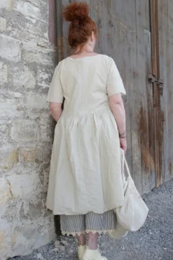Ewa i Walla Kleid 55839 VEGA im hellen mint (soft mint) - reine Knitterbaumwolle