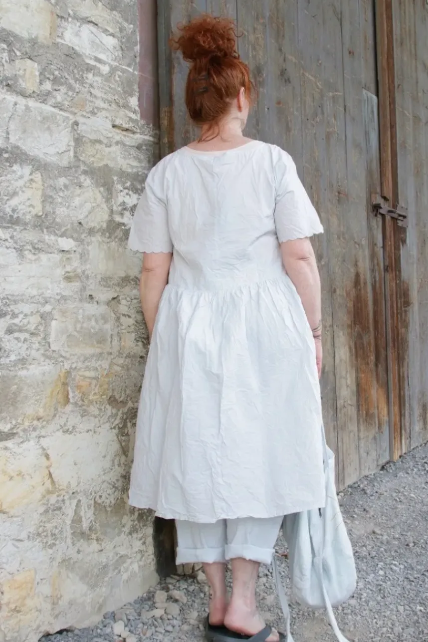Ewa i Walla Kleid 55839 VEGA in pastellblau (ice blue) - reine Knitterbaumwolle