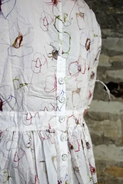 Ewa i Walla Kleid GULL-BRITT 55889 in Flower Print (original) - reine Knitterbaumwolle