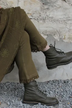 *Ewa i Walla Leggings 11410 ELLEN in olivgrün (olive) - softe Baumwolle mit Elasthan
