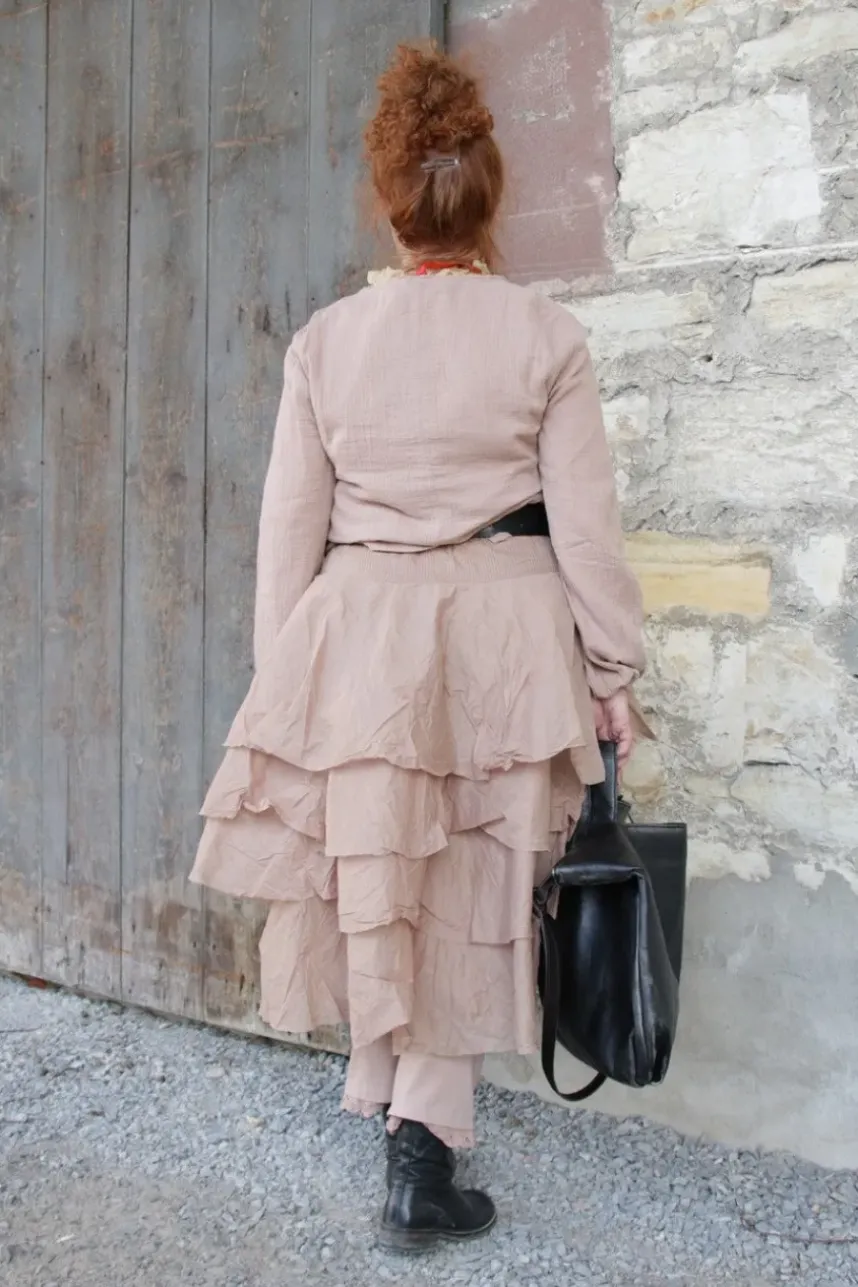 *Ewa i Walla Leggings 11410 ELLEN in altrose (taupe) - softe Baumwolle mit Elasthan