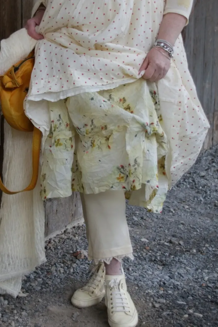Ewa i Walla Leggings ELLEN 11405 in zart gelb (vanilla) - Baumwolle & Elasthan