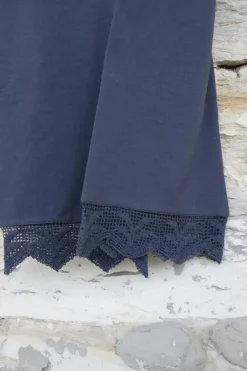 Ewa i Walla Leggins 11352 in dunkelblau (blue) - Jersey aus Baumwolle