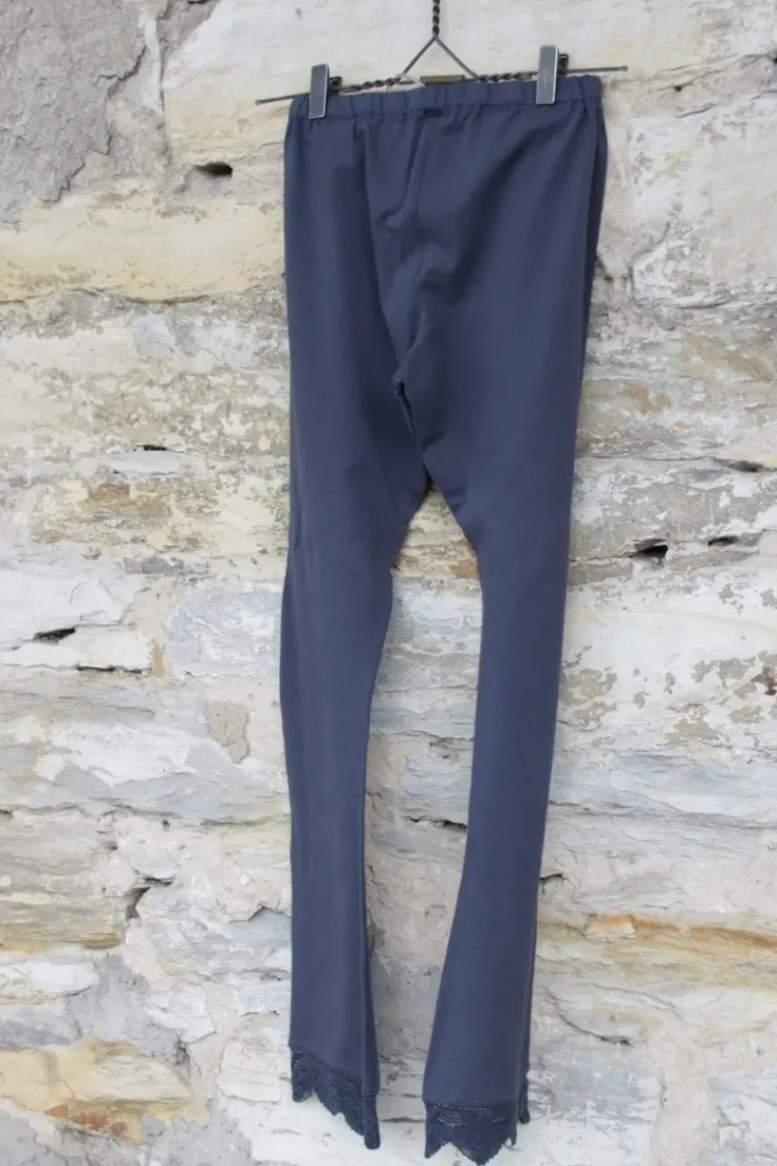 Ewa i Walla Leggins 11352 in dunkelblau (blue) - Jersey aus Baumwolle