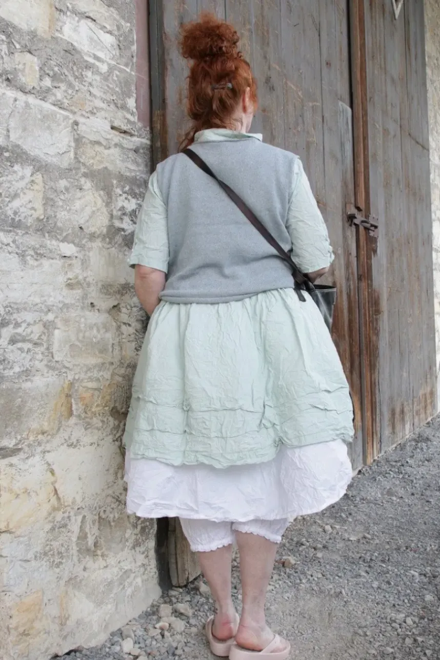 Ewa i Walla Pullunder 33374 GUNDA in hellblau (light blue) - 80% recycelte Baumwolle