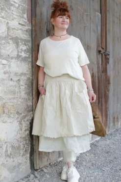 Ewa i Walla Rock 22223 CASANDRA im hellen mint (soft mint) - Organza aus reiner Baumwolle