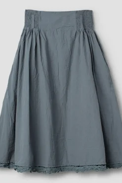 *Ewa i Walla Rock 22239 GITTE in blau grau (storm blue) - reine Knitterbaumwolle