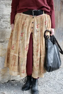 *Ewa i Walla Rock 22250 MAIDA mit Vintage-Print (original) - softes Leinen