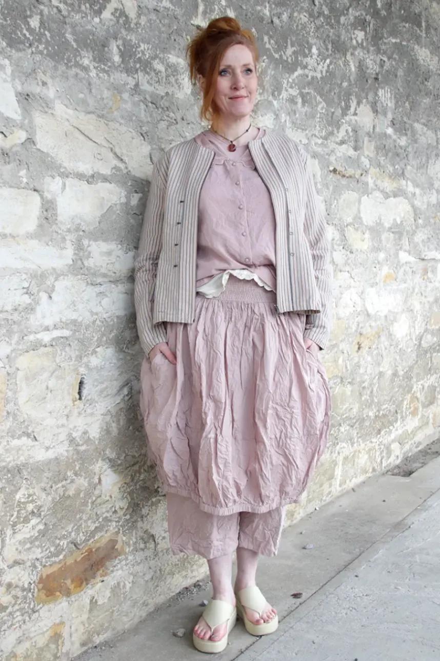 Ewa i Walla Rock DESIRE 22269 in rose (pale mauve) - reine Knitterbaumwolle