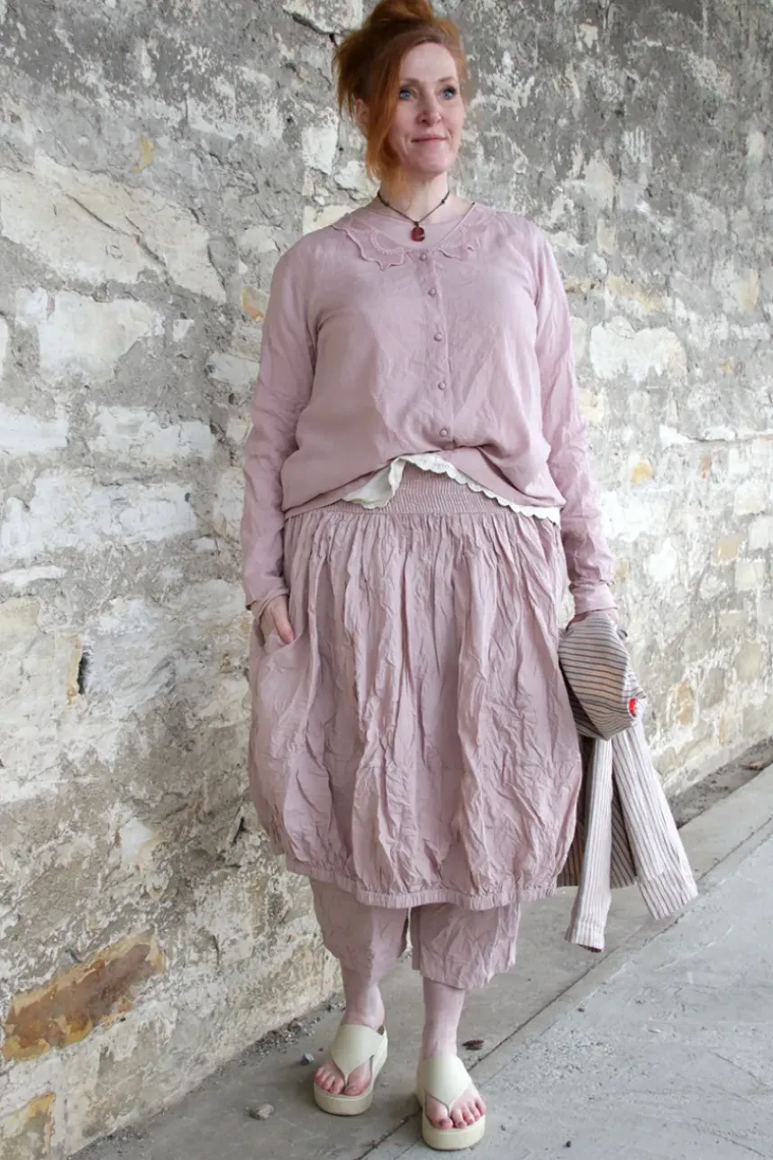 Ewa i Walla Rock DESIRE 22269 in rose (pale mauve) - reine Knitterbaumwolle