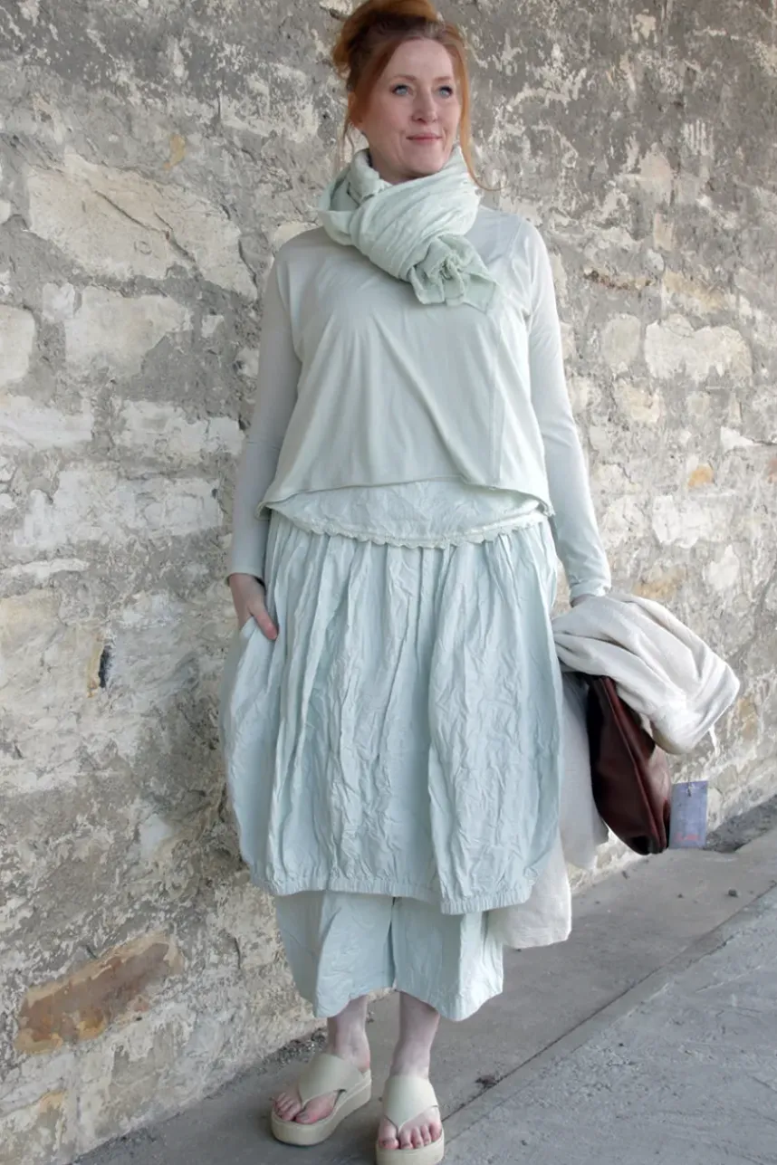 Ewa i Walla Rock DESIRE 22269 in zartem mint (soft jade) - reine Knitterbaumwolle