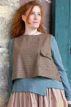 *Ewa i Walla Shirt 44987 GISELA in blau grau (storm blue) - softer Jersey aus reiner Baumwolle