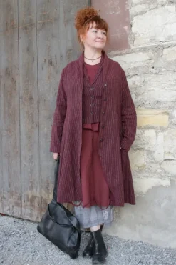 *Ewa i Walla Shirt 44985 GYRID in burgunder rot (burgundy) - Jersey aus reiner Baumwolle