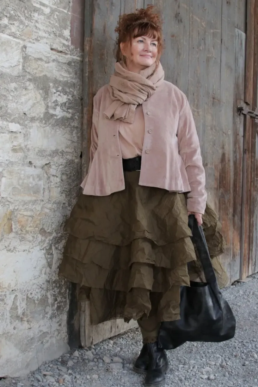*Ewa i Walla Shirt 44985 GYRID in altrose (taupe) - Jersey aus reiner Baumwolle