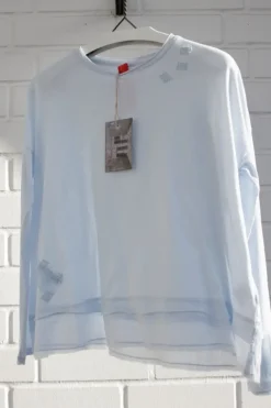 Ewa i Walla Shirt 44977 LYDIA in pastellblau (ice blue) - softer Jersey aus reiner Baumwolle