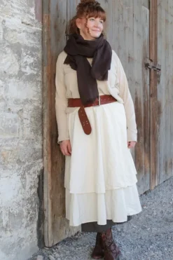 Ewa i Walla Shirt 44943 TYRA in sand/natur (pearl) - Jersey aus reiner Baumwolle