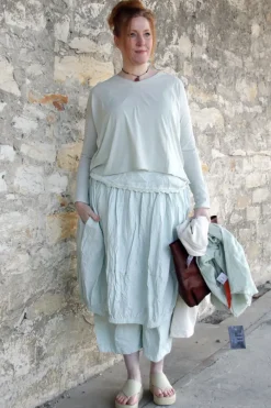 Ewa i Walla Shirt ZITA 44146 in zartem mint (soft jade) - softes Jersey aus reiner Baumwolle