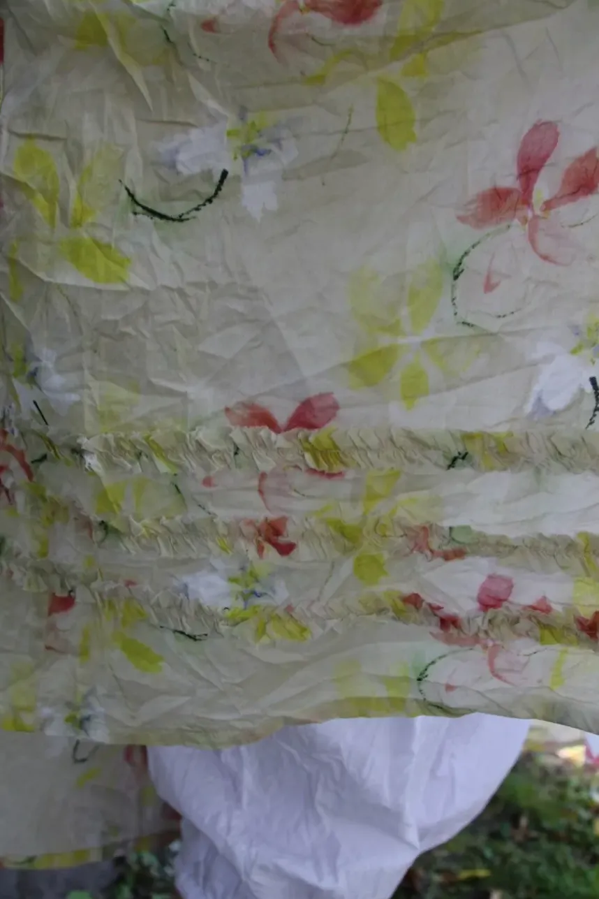 Ewa i Walla SUMMER SPECIALS Kleid 55910 MANJA in creme mit Flowerprint - luftiger Voile