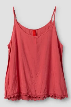 Ewa i Walla Top NORA 33398 in korallenrot (cerise) - reine Viskose